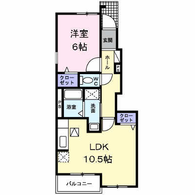 フロレスタ桜木 103【管理NO：1-014582301-01030】 ★家具家電は申し込み後に搬入します★ ★2026年10月中旬入居可能★の物件画像