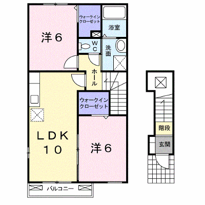 クレメント 201【管理NO：1-015683801-02010】 ★家具家電は申し込み後に搬入します★の物件画像