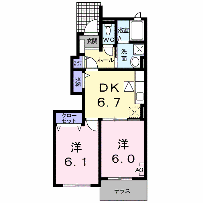エテルノ・パラッツオⅠ 101【管理NO：1-015629101-01010】 ★家具家電は申し込み後に搬入します★ ★2026年10月中旬入居可能★の物件画像