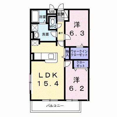 ラルゴ　エスパシオ 303【管理NO：1-099366101-03030】 ★家具家電は申し込み後に搬入します★ ★2026年10月中旬入居可能★の物件画像