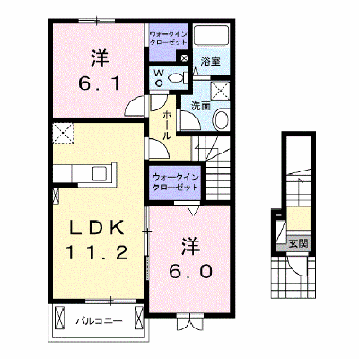 シエルトゥールＭ．Ｋ．三雲 202【管理NO：1-019276701-02020】 ★家具家電は申し込み後に搬入します★の物件画像
