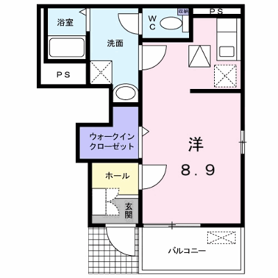 セルサス．Ｄ 101【管理NO：1-019061801-01010】 ★家具家電は申し込み後に搬入します★ ★2026年10月中旬入居可能★の物件画像