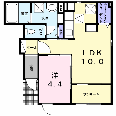 リアーレ丑寅 105【管理NO：1-023013101-01040】 ★家具家電は申し込み後に搬入します★ ★2026年10月中旬入居可能★の物件画像
