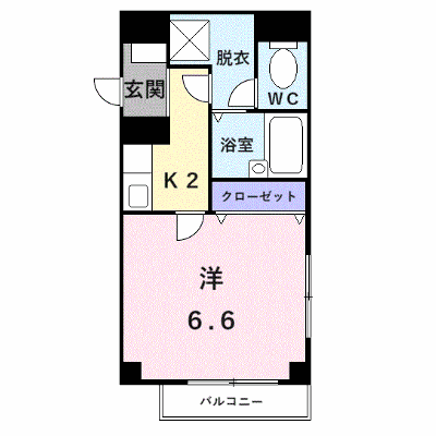 グランフォルム野尻 205【管理NO：1-010810901-02040】 ★家具家電は申し込み後に搬入します★ ★2026年10月上旬入居可能★の物件画像