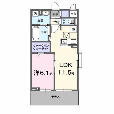 Ｇａｒｄｅｎ　浜プラス 101【管理NO：1-027729801-01010】 ★家具家電は申し込み後に搬入します★ ★2026年11月中旬入居可能★の物件画像