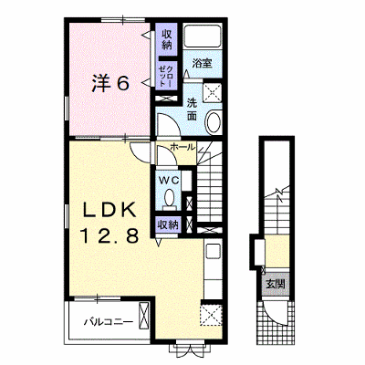 コンフォート 201【管理NO：1-021297001-02010】 ★家具家電は申し込み後に搬入します★ ★2026年11月中旬入居可能★の物件画像