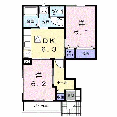 ハピネスＹ　Ⅱ 101【管理NO：1-009765802-01010】 ★家具家電は申し込み後に搬入します★ ★2026年10月中旬入居可能★の物件画像