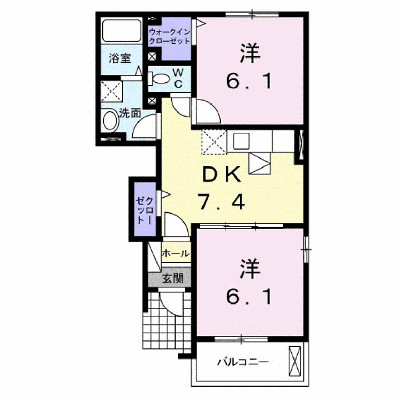 ベルアベニューⅠ 102【管理NO：1-017407301-01020】 ★家具家電は申し込み後に搬入します★ ★2026年11月中旬入居可能★の物件画像