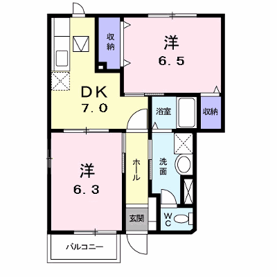 メープル焼山Ｂ 102【管理NO：1-009727402-01020】 ★家具家電は申し込み後に搬入します★ ★2026年10月中旬入居可能★の物件画像