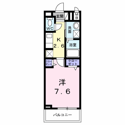 ミッドハイツ 202【管理NO：1-028873001-02020】 ★家具家電は申し込み後に搬入します★ ★2027年03月上旬入居可能★の物件画像