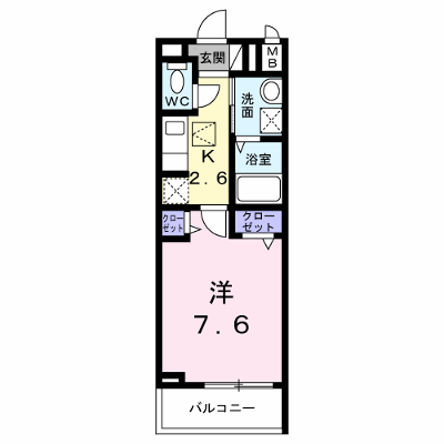 ミッドハイツ 101【管理NO：1-028873001-01010】 ★家具家電は申し込み後に搬入します★ ★2027年03月上旬入居可能★の物件画像
