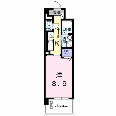 ヴァンクール 302【管理NO：1-021373101-03020】 ★家具家電は申し込み後に搬入します★ ★2026年10月中旬入居可能★の物件画像