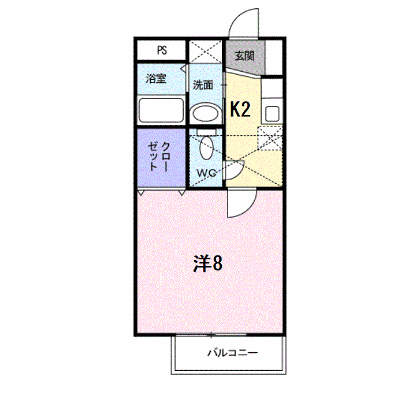 サンヒルズ壱番館 102【管理NO：1-010340101-01020】 ★家具家電は申し込み後に搬入します★ ★2026年10月中旬入居可能★の物件画像