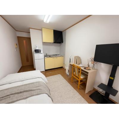 コスパだけじゃない“快適さ重視”マンスリータウン伊勢崎連取元町A103【Wi-Fi無料】の物件画像