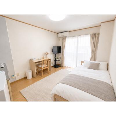 コスパだけじゃない“快適さ重視”マンスリータウン伊勢崎連取元町A106【Wi-Fi無料】の物件画像