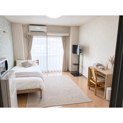 コスパだけじゃない“快適さ重視”マンスリータウン前橋問屋町A301【イオンモール高崎や吉岡町へのアクセス🚙良好！】【徒歩圏内に飲食店充実🍝☕✨】【Wi-Fi無料📶！】の物件画像