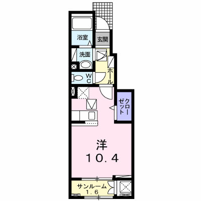 メゾン・ド・アルゴⅡ 103【管理NO：1-026668201-01030】 ★家具家電は申し込み後に搬入します★ ★2026年10月下旬入居可能★の物件画像