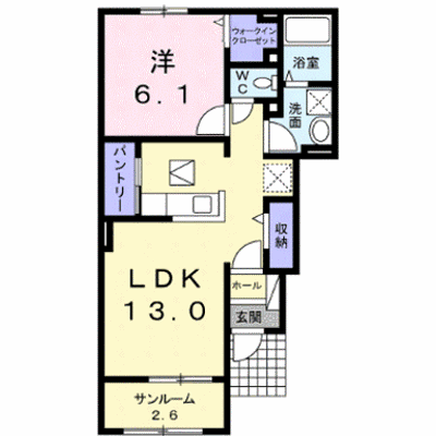 クラセント 102【管理NO：1-020241001-01020】 ★家具家電は申し込み後に搬入します★ ★2026年10月下旬入居可能★の物件画像
