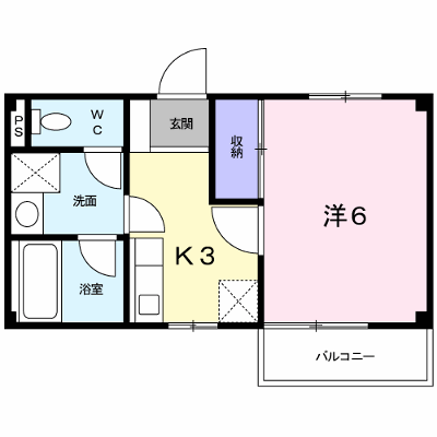カメリア 101【管理NO：1-009621701-01010】 ★家具家電は申し込み後に搬入します★ ★2026年10月中旬入居可能★の物件画像