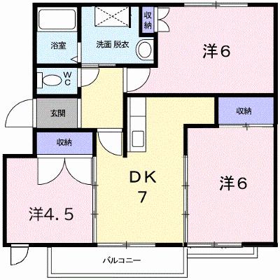 ベルコリーナケイ 101【管理NO：1-004618401-01010】 ★家具家電は申し込み後に搬入します★の物件画像