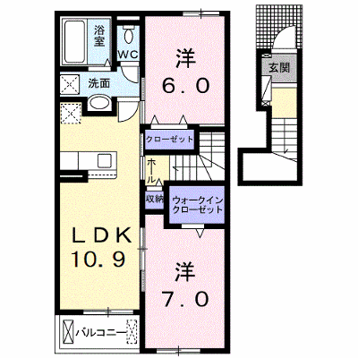 クリスタル　パークⅡ 202【管理NO：1-026196301-02020】 ★家具家電は申し込み後に搬入します★ ★2026年11月中旬入居可能★の物件画像