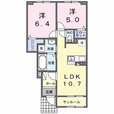 ベル　プレマ 103【管理NO：1-028836901-01030】 ★家具家電は申し込み後に搬入します★ ★2027年03月上旬入居可能★の物件画像