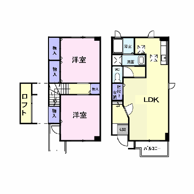 ビューテラス　Ａ 102【管理NO：1-012260701-01020】 ★家具家電は申し込み後に搬入します★ ★2026年11月中旬入居可能★の物件画像