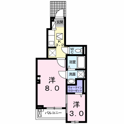 ボヌール梅田　Ⅱ 104【管理NO：1-025289401-01040】 ★家具家電は申し込み後に搬入します★ ★2026年10月下旬入居可能★の物件画像
