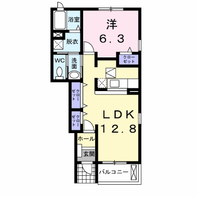 ディグニティー春日部　壱番館 104【管理NO：1-013059801-01040】 ★家具家電は申し込み後に搬入します★ ★2026年10月中旬入居可能★の物件画像