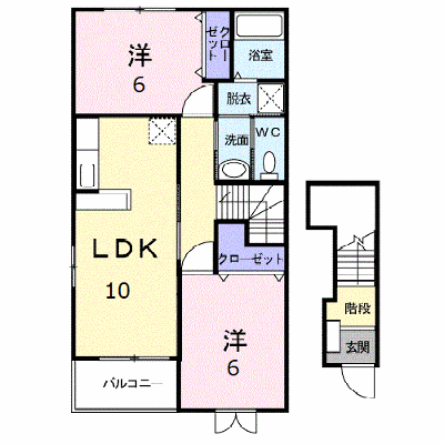 サニ－・ハイタ－Ⅰ 201【管理NO：1-012661101-02010】 ★家具家電は申し込み後に搬入します★ ★2026年10月中旬入居可能★の物件画像