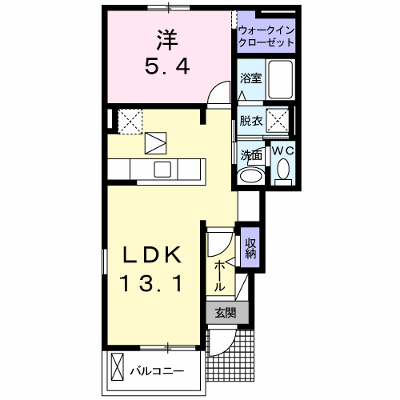ルクティア 101【管理NO：1-019825801-01010】 ★家具家電は申し込み後に搬入します★ ★2026年10月中旬入居可能★の物件画像