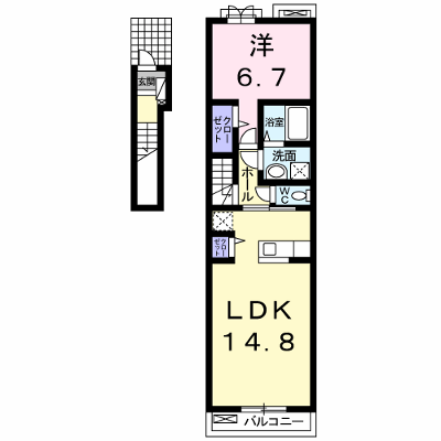 ベルウッドＡＢＩＣＯ 202【管理NO：1-018769201-02020】 ★家具家電は申し込み後に搬入します★ ★2026年10月下旬入居可能★の物件画像