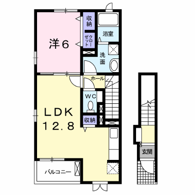 レフィナードⅢ 201【管理NO：1-023259201-02010】 ★家具家電は申し込み後に搬入します★ ★2026年10月下旬入居可能★の物件画像