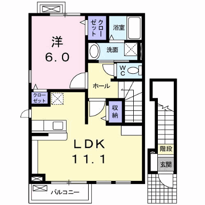サンフラワー　Ａ 201【管理NO：1-015712101-02010】 ★家具家電は申し込み後に搬入します★ ★2026年11月中旬入居可能★の物件画像