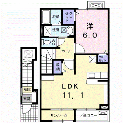 ドレッセ　Ⅰ 201【管理NO：1-015162001-02010】 ★家具家電は申し込み後に搬入します★ ★2026年09月下旬入居可能★の物件画像