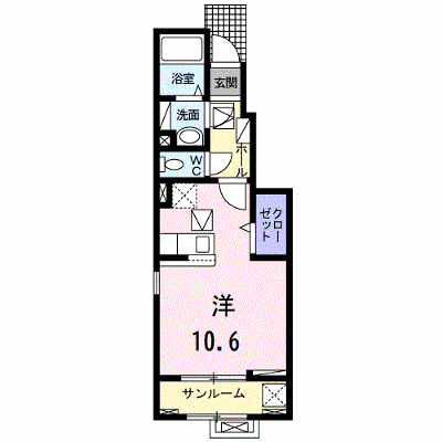 ルヴェ　ソン　ヴェール 105【管理NO：1-028524201-01050】 ★家具家電は申し込み後に搬入します★ ★2027年02月上旬入居可能★の物件画像