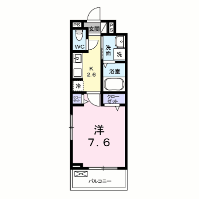 エコー 305【管理NO：1-028482801-03050】 ★家具家電は申し込み後に搬入します★ ★2027年01月下旬入居可能★の物件画像