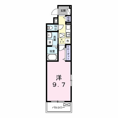 エコー 101【管理NO：1-028482801-01010】 ★家具家電は申し込み後に搬入します★ ★2027年01月下旬入居可能★の物件画像