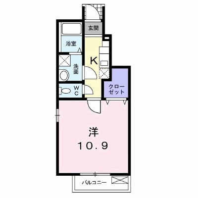 サニ－フラット 102【管理NO：1-017681301-01020】 ★家具家電は申し込み後に搬入します★ ★2026年10月中旬入居可能★の物件画像