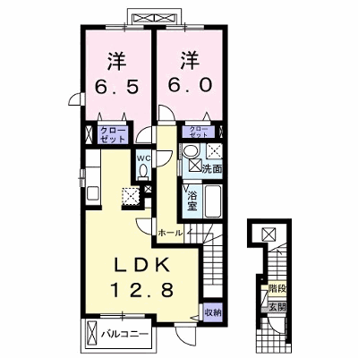 リアドⅡ 201【管理NO：1-015000102-02010】 ★家具家電は申し込み後に搬入します★ ★2026年10月下旬入居可能★の物件画像