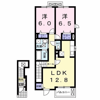 リアドⅠ 203【管理NO：1-015000101-02030】 ★家具家電は申し込み後に搬入します★ ★2026年10月下旬入居可能★の物件画像
