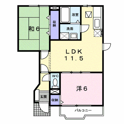 アンフィニ 102【管理NO：1-010077601-01020】 ★家具家電は申し込み後に搬入します★ ★2026年10月下旬入居可能★の物件画像