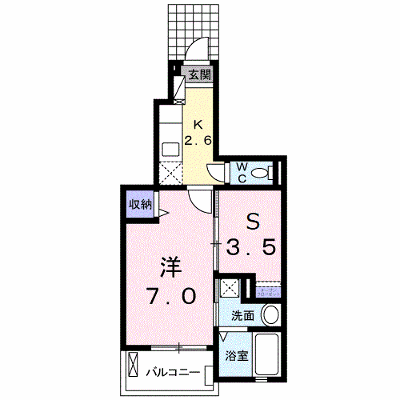 Ａｃｒｏｓｓ・Ｂｅｎ－Ｈ 103【管理NO：1-018729501-01030】 ★家具家電は申し込み後に搬入します★の物件画像