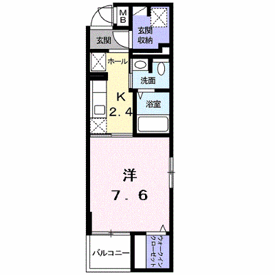 エムズアークⅠ 401【管理NO：1-018106801-04010】 ★家具家電は申し込み後に搬入します★の物件画像