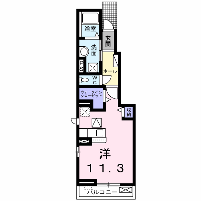 カミゼン 103【管理NO：1-026472101-01030】 ★家具家電は申し込み後に搬入します★ ★2026年09月中旬入居可能★の物件画像