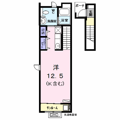 サイプレス 202【管理NO：1-022842201-02020】 ★家具家電は申し込み後に搬入します★ ★2026年10月上旬入居可能★の物件画像
