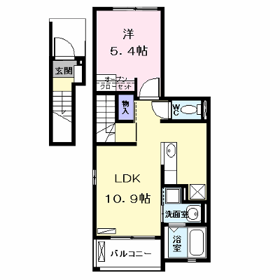 サン・パラストＦ　Ⅲ 203【管理NO：1-020732601-02030】 ★家具家電は申し込み後に搬入します★ ★2026年10月中旬入居可能★の物件画像