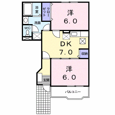 アサテラスⅠ 103【管理NO：1-012431501-01030】 ★家具家電は申し込み後に搬入します★の物件画像