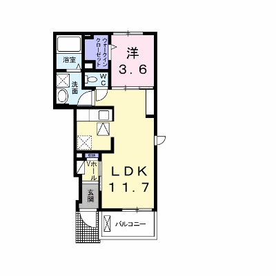 シャルマン大蓮北 106【管理NO：1-025144801-01050】 ★家具家電は申し込み後に搬入します★ ★2026年10月中旬入居可能★の物件画像