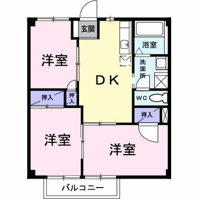 グレース丹南 102【管理NO：1-002045601-01020】 ★家具家電は申し込み後に搬入します★ ★2026年10月中旬入居可能★の物件画像